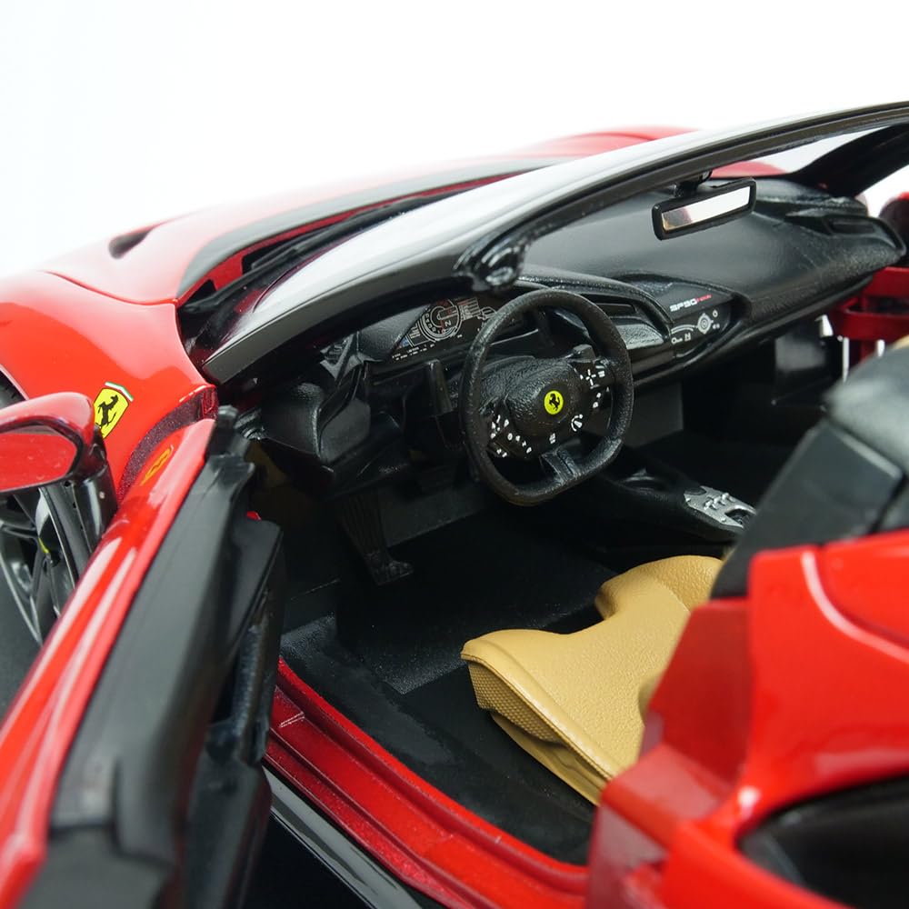 Ferrari ローマスパイダーキーボックスSF90スパイダーミニカー付 Amazon | 京商(Kyosyo) Bburago 1/18 フェラーリ SF90 スパイダー